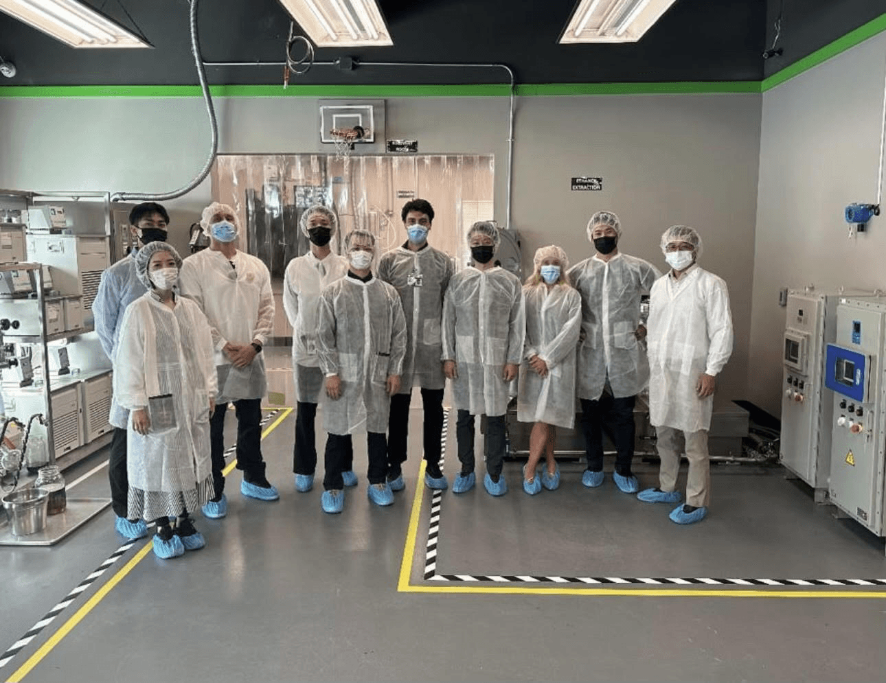 team of people in lab coats