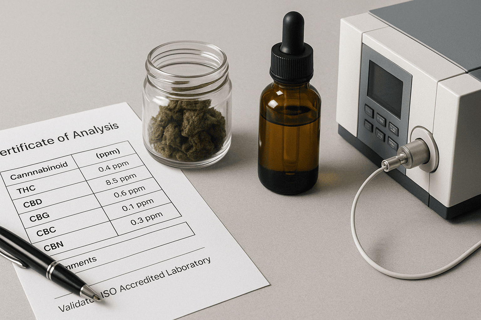 Learn how to accurately read COAs for cannabinoid testing in Japan. This guide covers terminology, compliance thresholds, lab methods, and certification requirements to ensure your products meet Japan’s strict import standards.